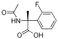 (R)-2-乙酰氨基-2-(2-氟苯基)丙酸结构式_267401-33-2结构式