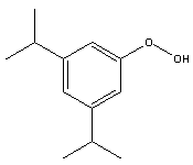 3,5-二异丙苯过氧化氢结构式_26762-93-6结构式