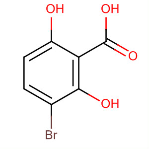 3-Bromo-2,6-dihydroxybenzoic acid Structure,26792-49-4Structure