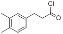 3-(3,4-Dimethylphenyl)propanoyl chloride Structure,26801-37-6Structure