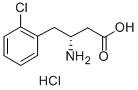 (R)-3-amino-4-(2-chlorophenyl)butyric acid hydrochloride Structure,268734-28-7Structure