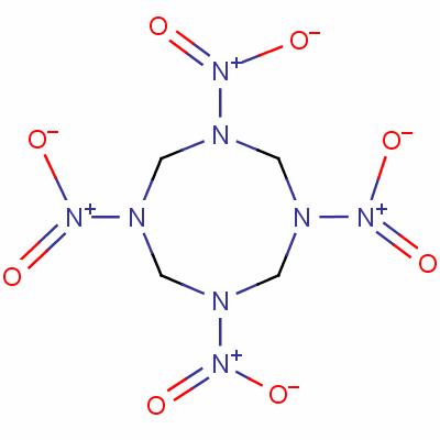 奥克托今结构式_2691-41-0结构式