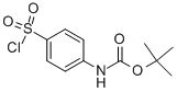 Tert-butyl4-(chlorosulfonyl)phenylcarbamate Structure,269747-25-3Structure