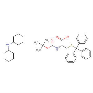 Boc-cys(trt)-oh·dcha Structure,26988-59-0Structure