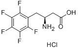 (S)-3-amino-4-(pentafluoro-phenyl)-butyric acid-hcl Structure,270063-41-7Structure