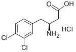 (S)-3-amino-4-(3,4-dichloro-phenyl)-butyric acid.hc Structure,270063-50-8Structure