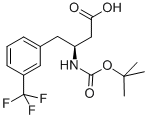 Boc-(s)-3-amino-4-(3-trifluoromethylphenyl)butanoic acid Structure,270065-77-5Structure