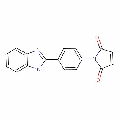 N-[p-(2-benzimidazolyl)phenyl]maleimide[bipm] Structure,27030-97-3Structure