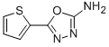 5-Thien-2-yl-1,3,4-oxadiazol-2-amine Structure,27049-71-4Structure