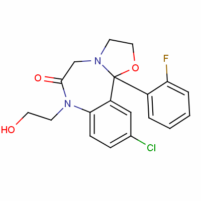 Flutazolam Structure,27060-91-9Structure