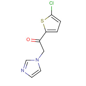 1-(5-Chloro-thiophen-2-yl)-2-imidazol-1-yl-ethanone Structure,27088-04-6Structure