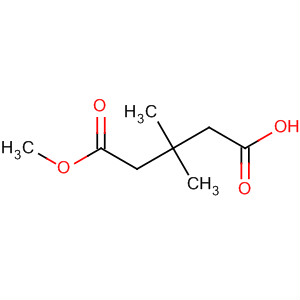 5-Methoxy-3,3-dimethyl-5-oxopentanoic acid Structure,27151-66-2Structure