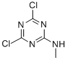 2,4-Dichloro-6-(methylamino)-1,3,5-triazine Structure,27282-80-0Structure