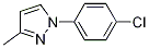 1-(4-Chlorophenyl)-3-methyl-1h-pyrazole Structure,27301-77-5Structure