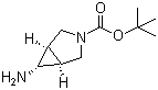 (1R,5s,6s)-6-氨基-3-氮杂双环[3.1.0]己烷-3-羧酸叔丁酯结构式_273206-92-1结构式