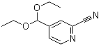 4-Diethoxymethyl-pyridine-2-carbonitrile Structure,27443-47-6Structure