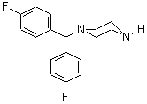 4,4-Difluorobenzhydrylpiperazine Structure,27469-60-9Structure