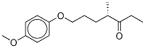 (4S)-7-(4-methoxyphenoxy)-4-methyl-3-heptanone Structure,276690-14-3Structure