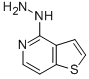 4-肼基噻吩并[3,2-c]吡啶结构式_27685-95-6结构式