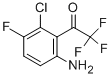 1-(6-氨基-2-氯-3-氟-苯基)-2,2,2-三氟-乙酮结构式_277301-94-7结构式