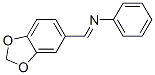 3,4-亚甲基二氧基亚苄基苯胺结构式_27738-39-2结构式