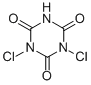 1,3-Dichloro-1,3,5-triazinane-2,4,6-trione Structure,2782-57-2Structure