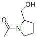 1-[2-(Hydroxymethyl)-1-pyrrolidinyl]ethanone Structure,27822-68-0Structure