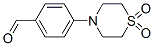 4-(1,1-Dioxothiomorpholino)benzaldehyde Structure,27913-96-8Structure