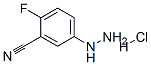 3-Cyano-4-fluorophenylhydrazine hcl Structure,280120-91-4Structure