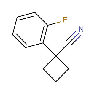 1-(2-Fluorophenyl)cyclobutanecarbonitrile Structure,28049-63-0Structure