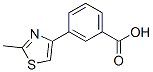 3-(2-Methyl-1,3-thiazol-4-yl)benzoic acid Structure,28077-41-0Structure