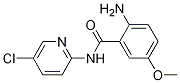 2-氨基-N-(5-氯-2-吡啶基)-5-甲氧基苯甲酰胺结构式_280773-17-3结构式