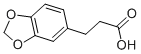 3-(1,3-Benzodioxol-5-yl)propanoic acid Structure,2815-95-4Structure