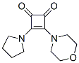 3-Morpholino-4-tetrahydro-1H-pyrrol-1-ylcyclobut-3-ene-1,2-dione Structure,282093-48-5Structure