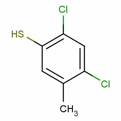 2,4-Dichloro-5-methylthiophenol Structure,28225-88-9Structure