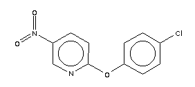 2-(4-Chlorophenoxy)-5-nitropyridine Structure,28232-30-6Structure