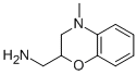 (4-Methyl-3,4-dihydro-2h-1,4-benzoxazin-2-yl)methylamine Structure,282520-55-2Structure