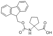 Cyclopentaneacetic acid,1-[[(9h-fluoren-9-ylmethoxy)carbonyl]amino]- (9ci) Structure,282524-99-6Structure