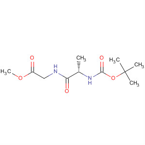 (S)-methyl2-(2-((tert-butoxycarbonyl)amino)propanamido)acetate Structure,28369-58-6Structure