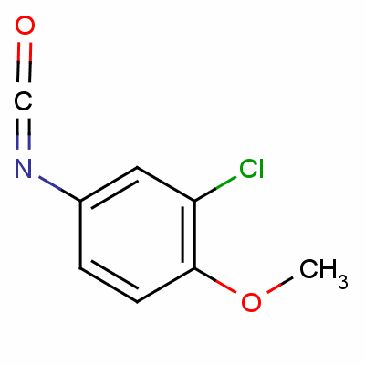 3-Chloro-4-methoxyphenyl isocyanate Structure,28395-76-8Structure