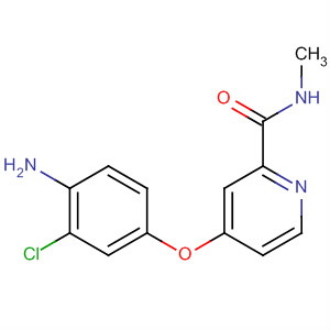 4-(4-Amino-3-chlorophenoxy)-n-methylpicolinamide Structure,284462-44-8Structure