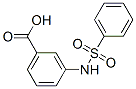 3-苯磺酰氨基苯甲酸结构式_28547-15-1结构式