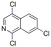 1,4,7-三氯异喹啉结构式_285570-21-0结构式