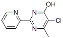 5-Chloro-6-methyl-2-(2-pyridyl)pyrimidin-4-ol Structure,286430-67-9Structure