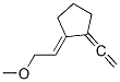 Cyclopentane, 1-ethenylidene-2-(2-methoxyethylidene)-(9ci) Structure,286859-75-4Structure