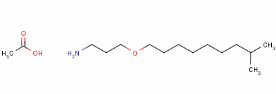 3-(异十三基氧基)丙基乙酸胺结构式_28701-67-9结构式