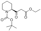 (2S)-1-boc-beta-oxo-2-piperidinepropanoic acid ethyl ester Structure,287107-84-0Structure