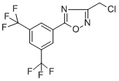 5-[3,5-Bis(trifluoromethyl)phenyl]-3-(chloromethyl)-1,2,4-oxadiazole Structure,287198-14-5Structure