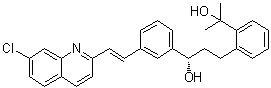 2-[3-(S)-[3-(2-(7-chloro-2-quinolinyl)ethenyl)phenyl]-3-hydroxypropyl]phenyl-2-propanol Structure,287930-77-2Structure