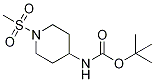 Tert-butyl (1-(methylsulfonyl)piperidin-4-yl)carbamate Structure,287953-38-2Structure